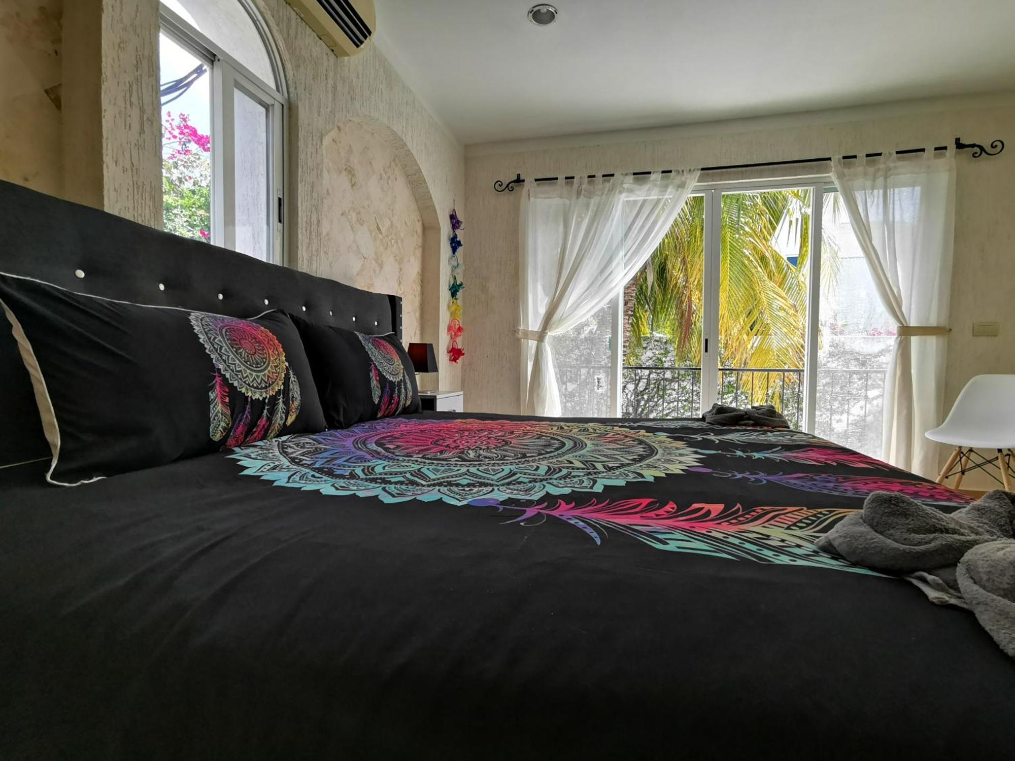 Beautiful & Cozy Near Beach Apartment Pool & Kingsize Bed Cancún Camera foto