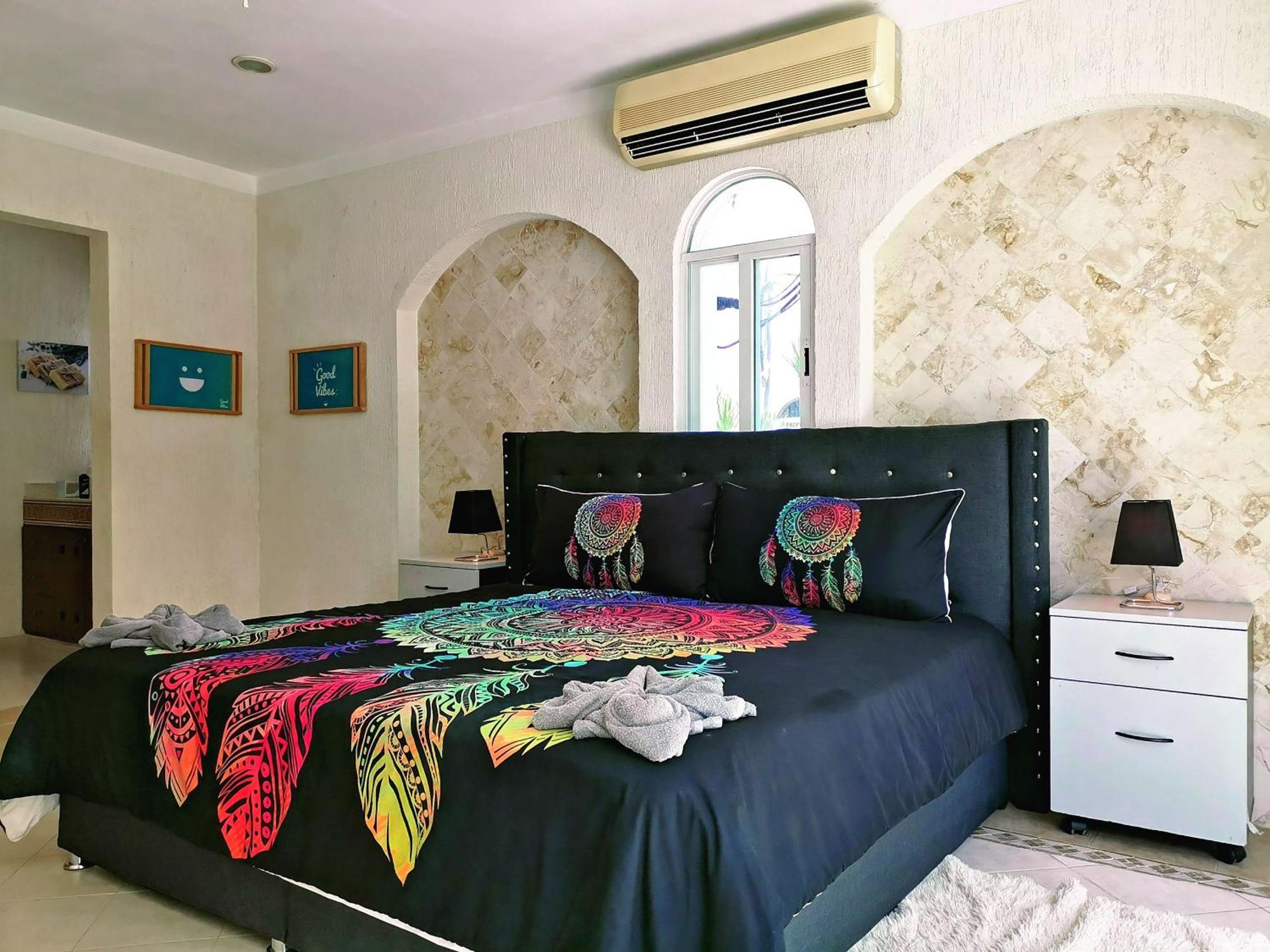 Beautiful & Cozy Near Beach Apartment Pool & Kingsize Bed Cancún Camera foto