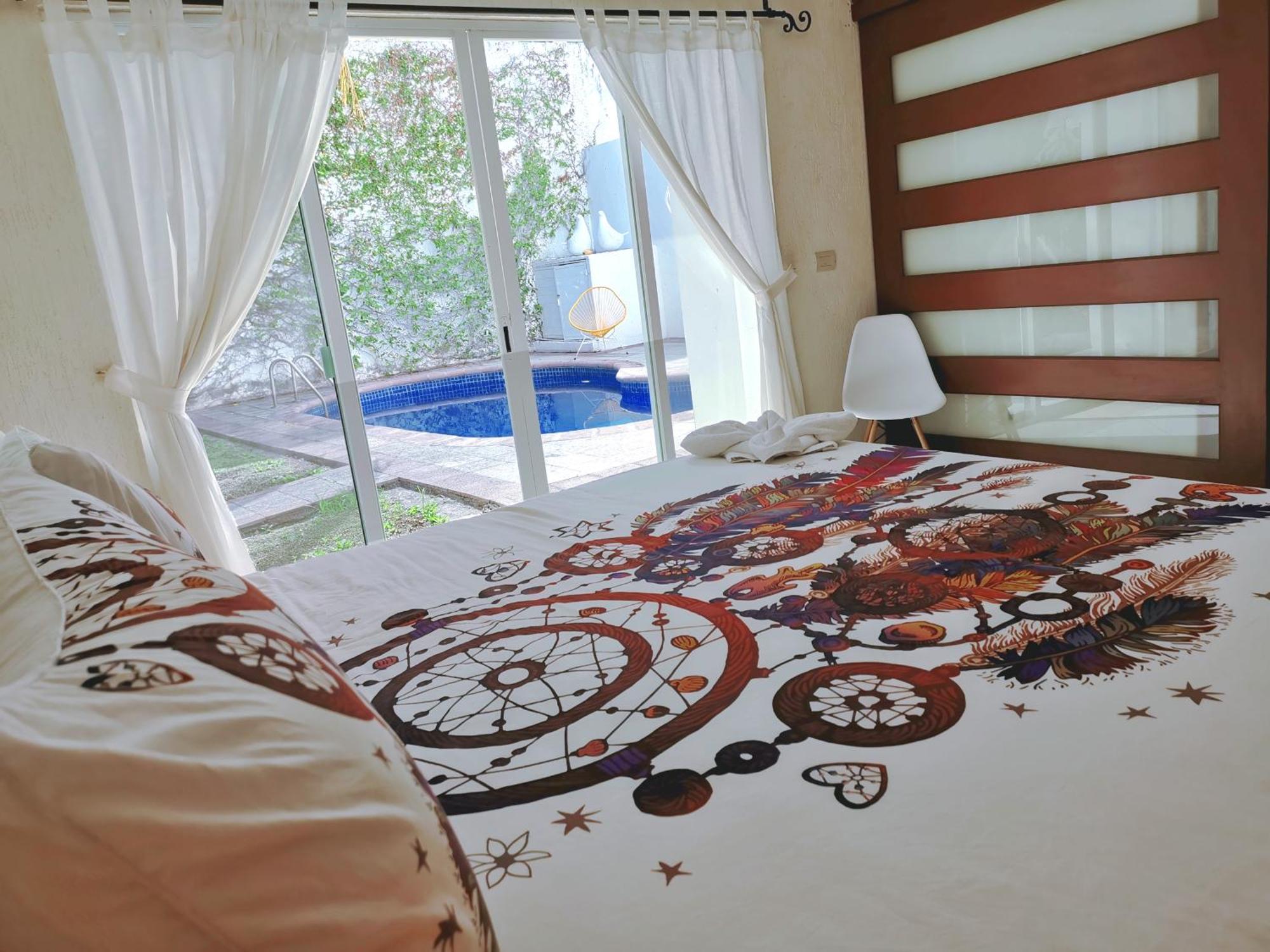 Beautiful & Cozy Near Beach Apartment Pool & Kingsize Bed Cancún Camera foto